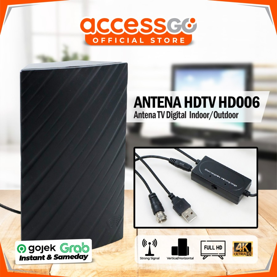 ANTENA TV HDTV HD006 Antenna TV Digital Indoor Outdoor