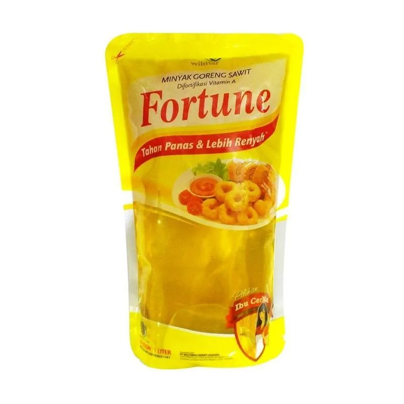 

Minyak Goreng Fortune 1Liter / Ready Refill dan Bantal/ Termurah Minyak Goreng