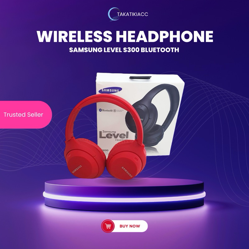 Wireless Headphone Samsung Level S300 Bluetooth Stereo Headset