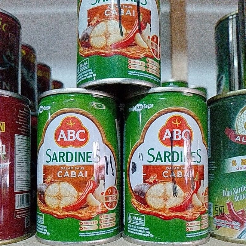 

Sarden ABC Saus Cabai Kemasan Kecil 155g