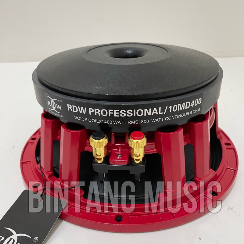 Speaker komponen rdw 10md400 Original COMPONENT RDW 10 INCH 10MD400