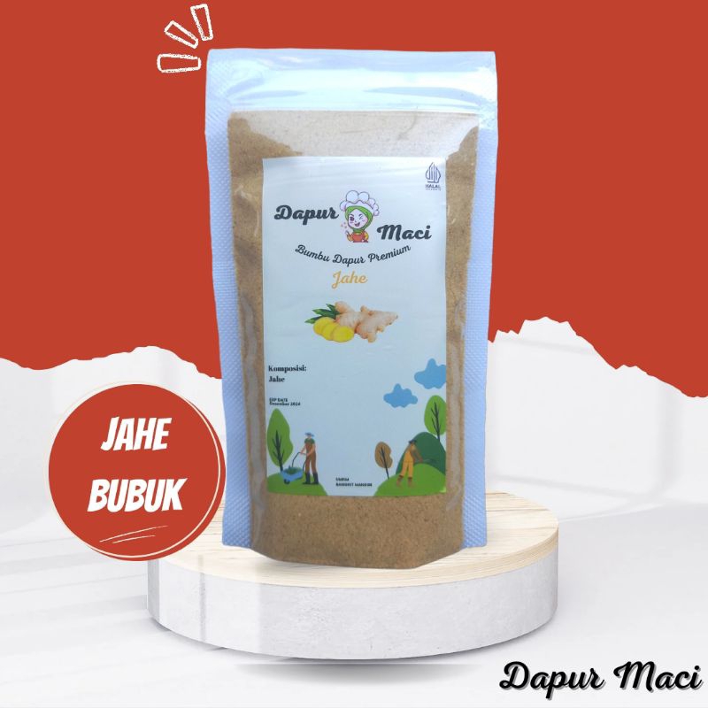 

Jahe Bubuk / Ground Ginger / Bumbu Dapur / Pouch Refill 100 Gr - Dapur Maci