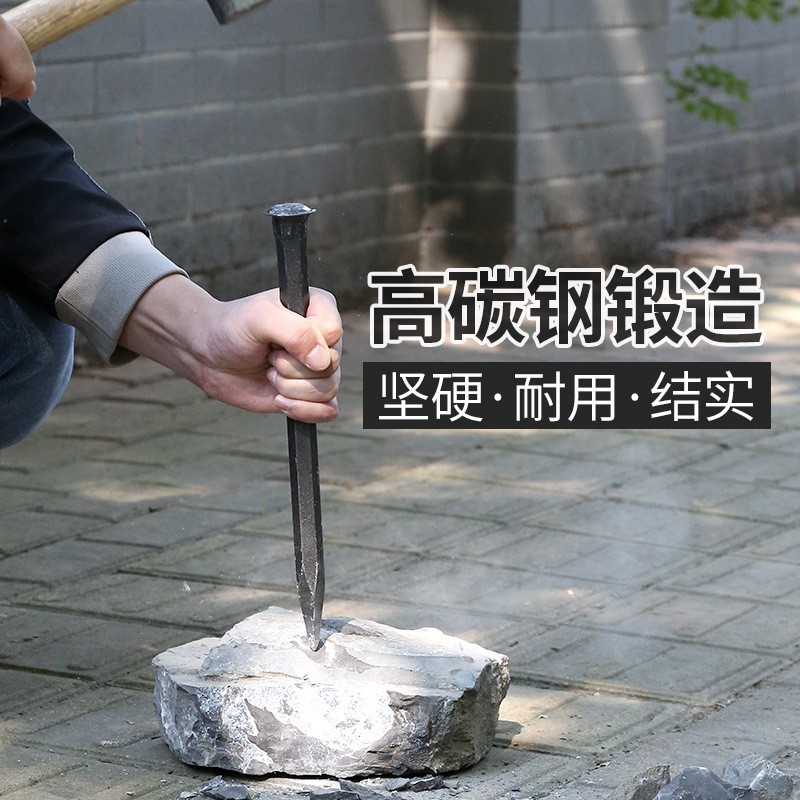 Pahat Beton Topi Baja Betel Topi Pipih Lancip Kuat