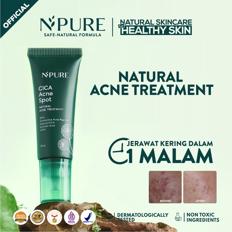 NPURE Spot Treatment acne spot dark spot N’pure npure n pure