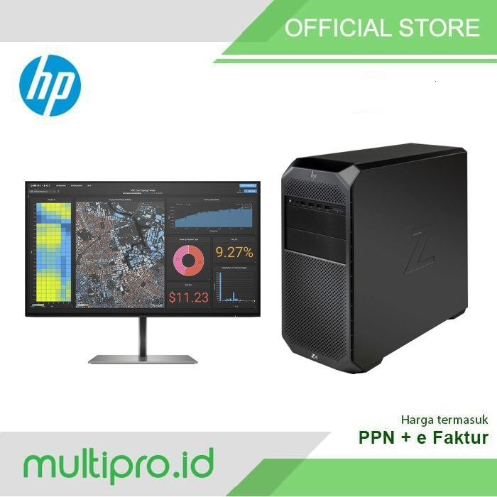 Workstation HP Z4 G4 W-2223 16GB 512GB NVIDIA® T1000 4GB 1TB SATA 23.8