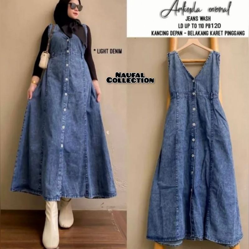 ARLINDA OVERALL baju kodok wanita