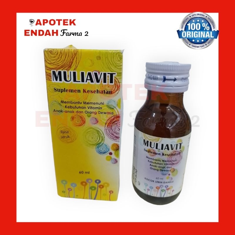 MULIAVIT SIRUP 60ML vitamin anak