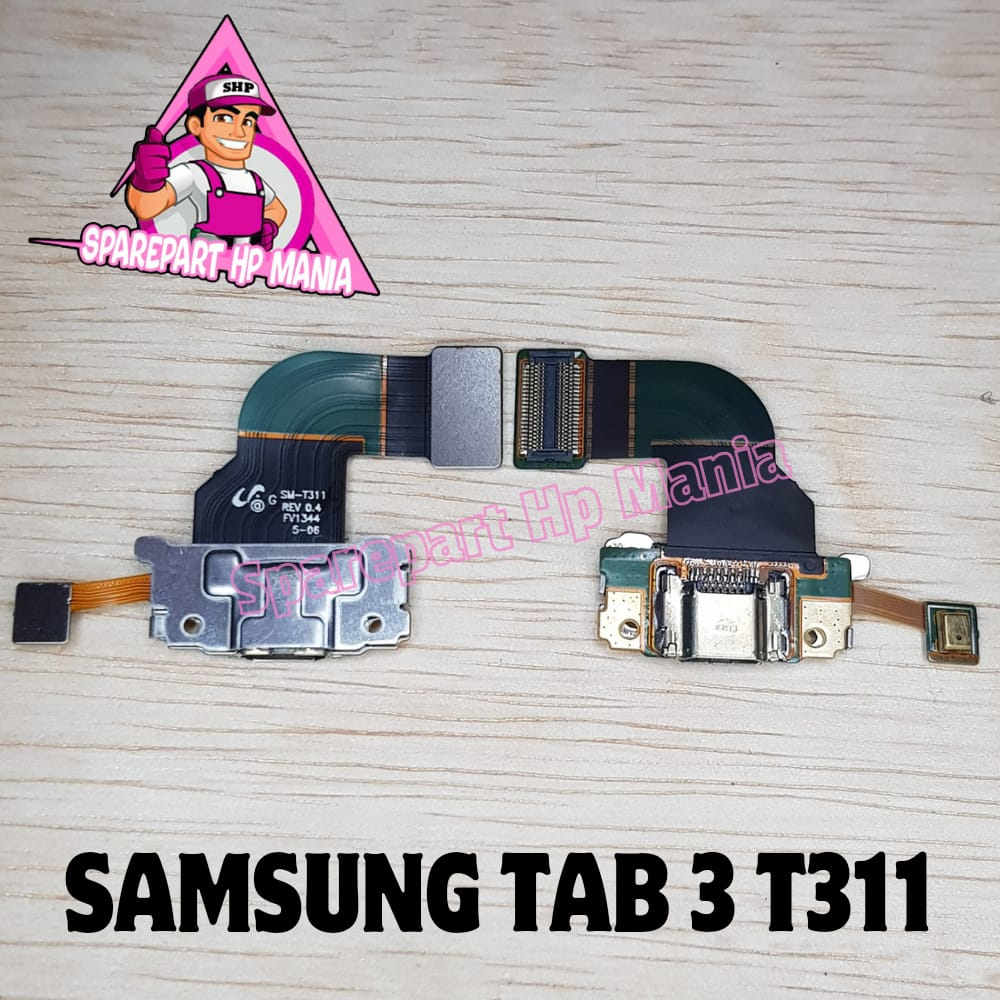 FLEXIBLE CAS SAMSUNG TAB 3 T311 KONEKTOR PAPAN CHARGING FLEX CHARGER