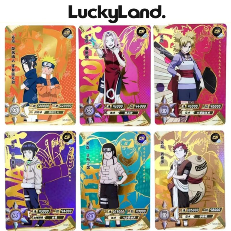 Kartu Naruto Kayou ZR Card Collection