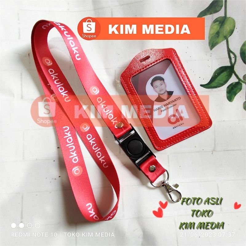

Tali idcard akulaku | lanyard AKULAKU set holder high quality