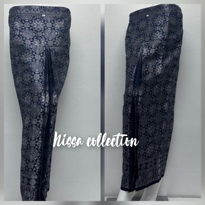 Rok Span Songket Palembang/ Rok langsung pakai/ Rok Instan/ Rok Modern