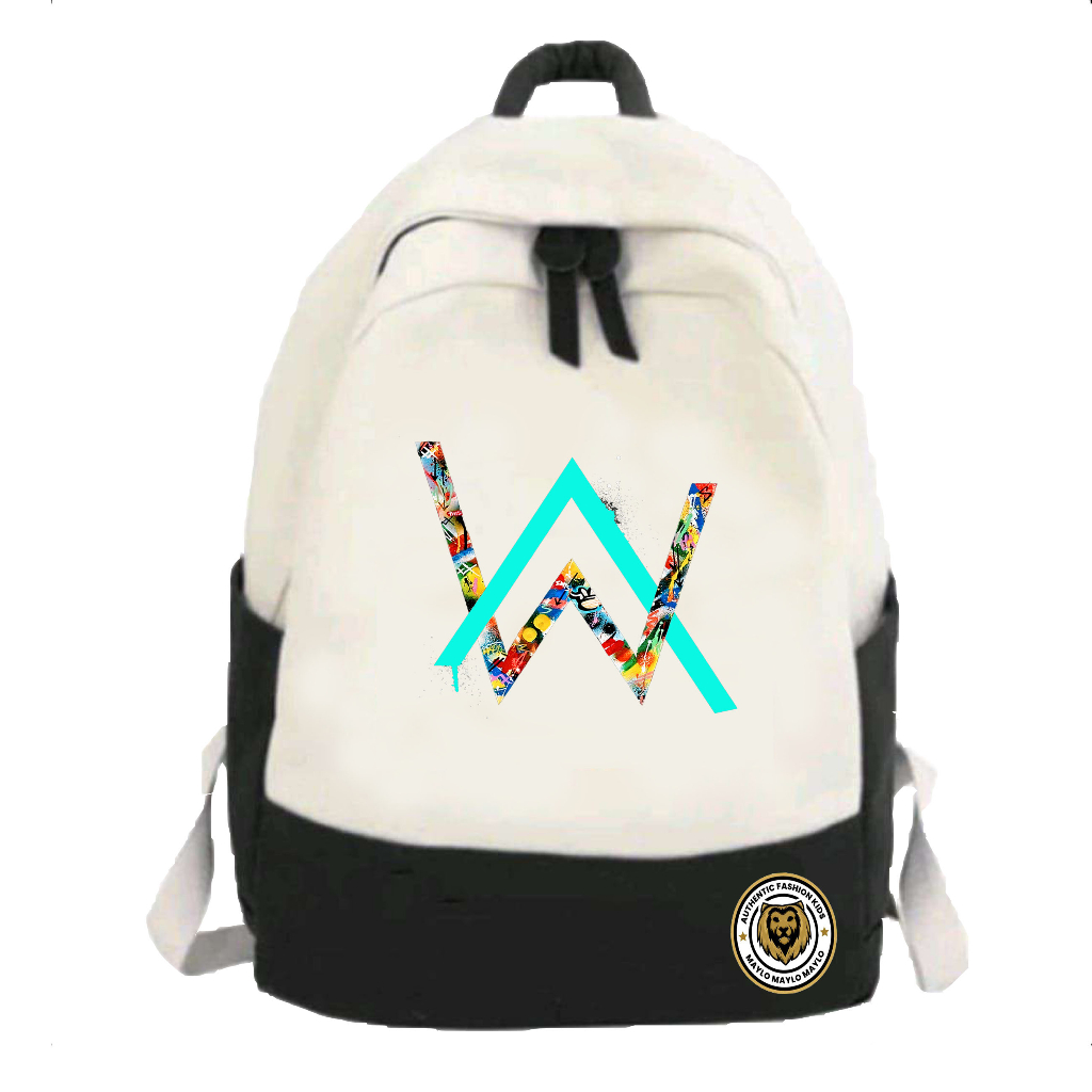Tas Ransel Sekolah Anak TK SD SMP SMA Terbaru Motif Alan Walker Bisa COD (Bayar di Tempat) Termurah 