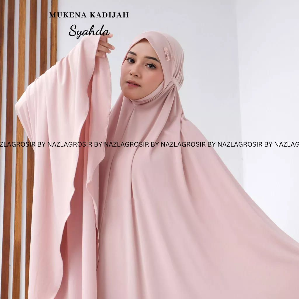 Mukena Jersey syahda,muikena jersey malaysia,mukena jersey premium jumbo