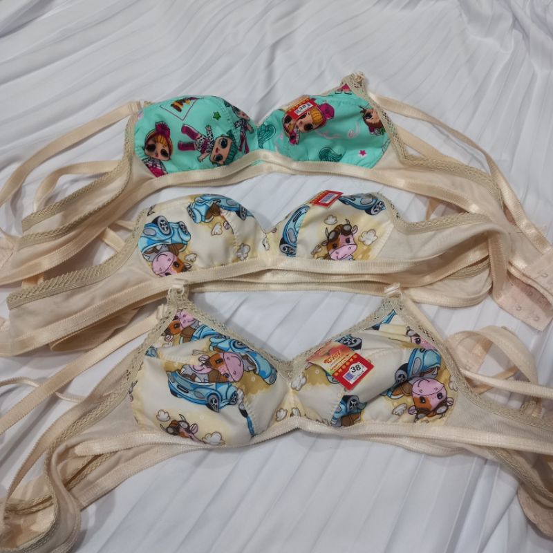 BH BRA PELAJAR KAIN LUSINAN KAIT LUSINAN