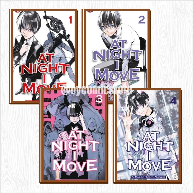 Komik At Night I Move Vol 2/3 - Yu Masuko
