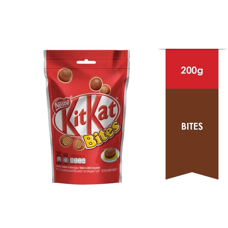 

TERLARIS - KITKAT BITES 200gr - Coklat kitkat bites original