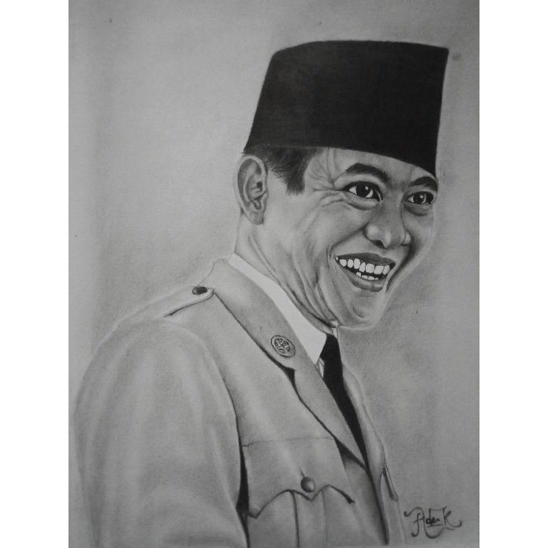 

Sketsa Wajah Hitam Putih - Ukuran A4