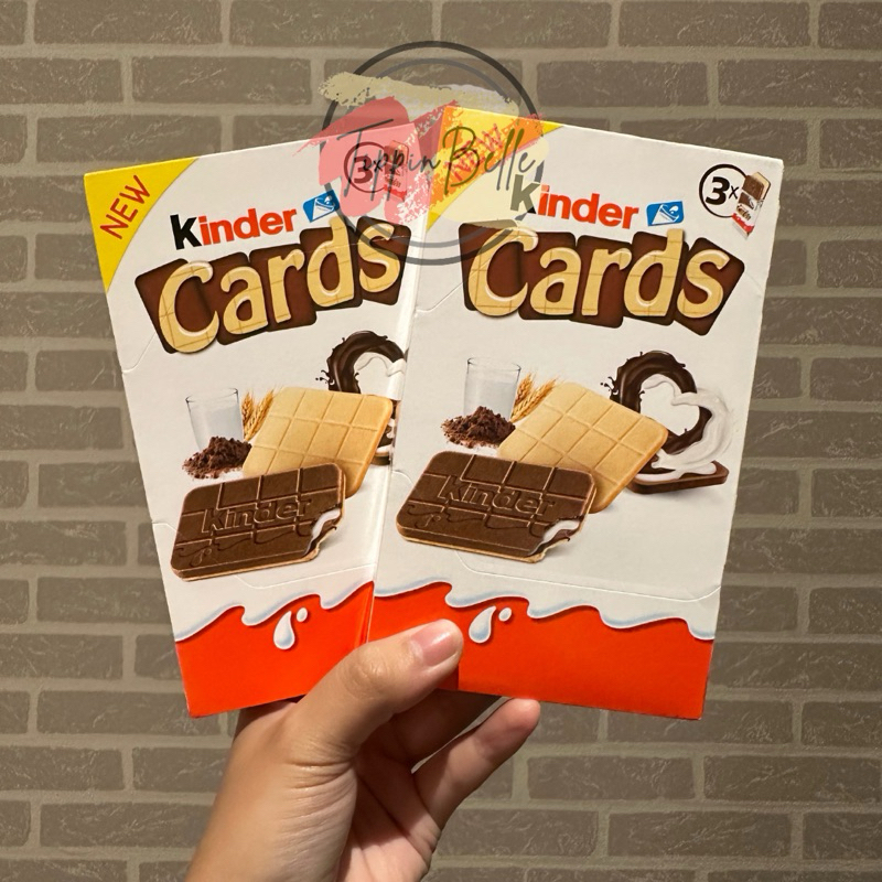 

Kinder Cards isi 3 ori Singapore