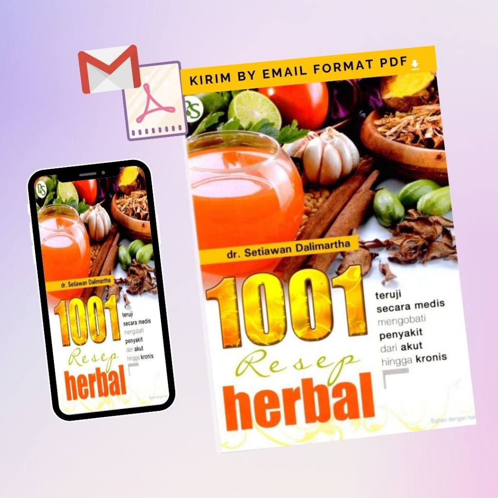 1001 Resep Herbal by dr. Setiawan Dalimartha yang Patut Dicoba