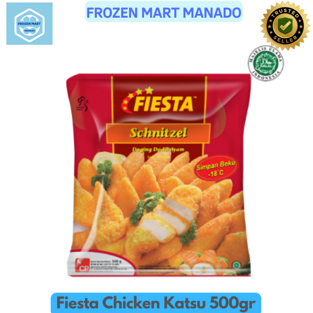 

Fiesta Chicken Katsu Red 500gr - Frozen Mart Manado (Frozen Food Manado)