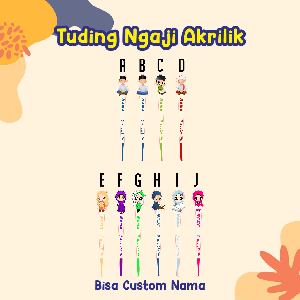 Tuding Ngaji / Tuding Ngaji Akrilik / Tuding Murah