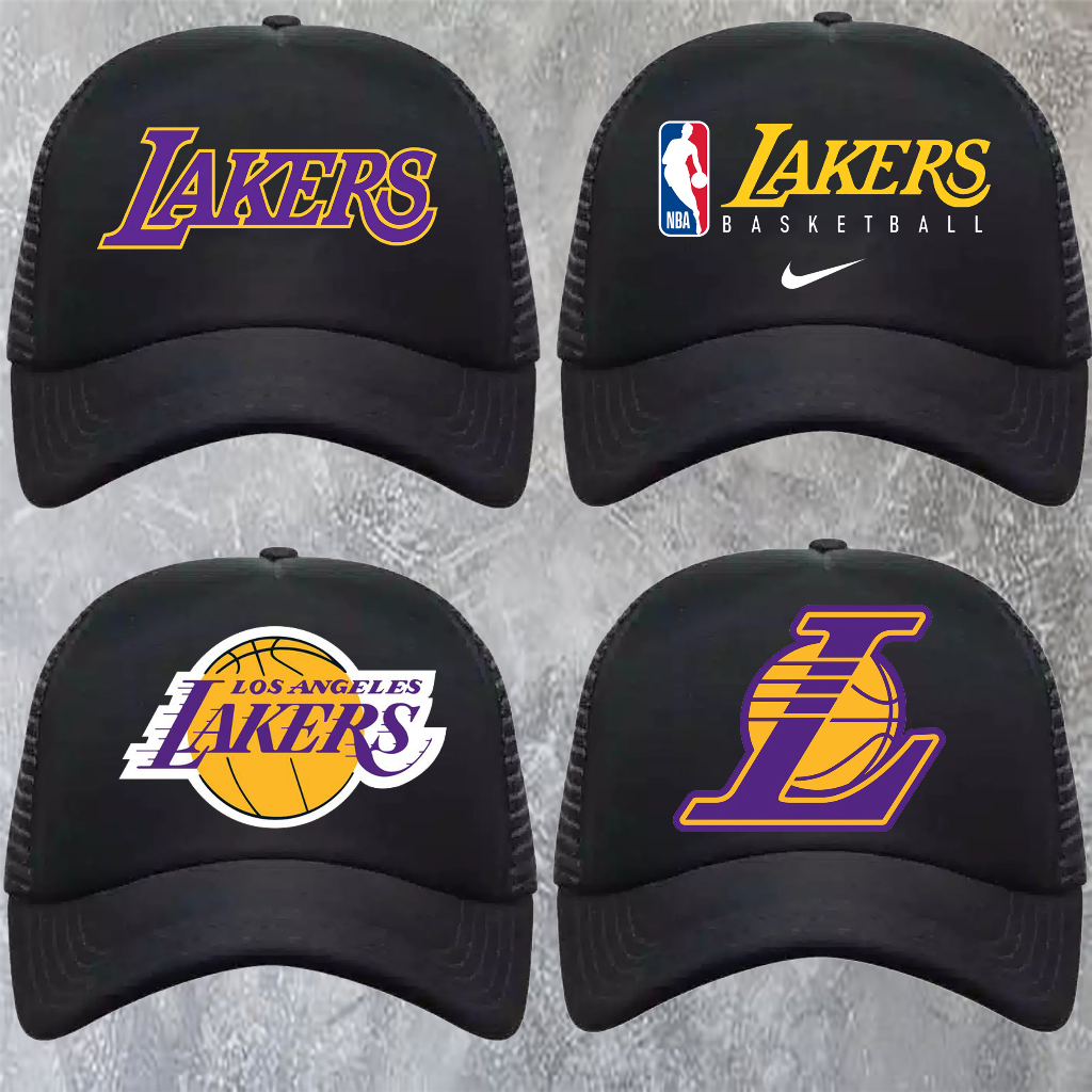 Topi trcuker | Topi jaring | Topi los angeles lakers la lakers | Topi nba Basket pria wanita
