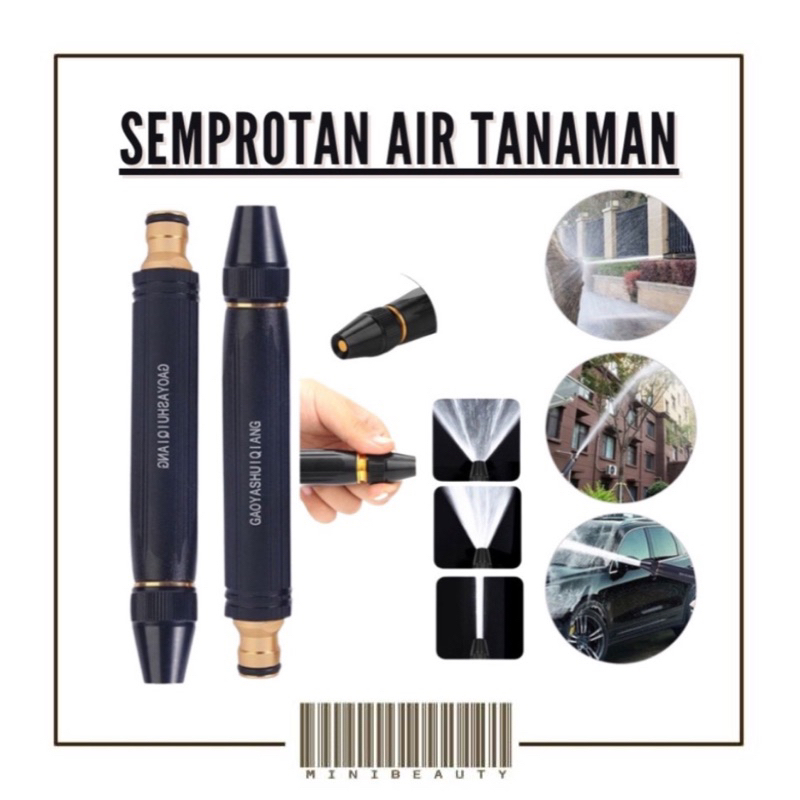 kepala semprotan air cuci motor mobil kuningan spray steam semprotan taman hose nozzle spray kepala 