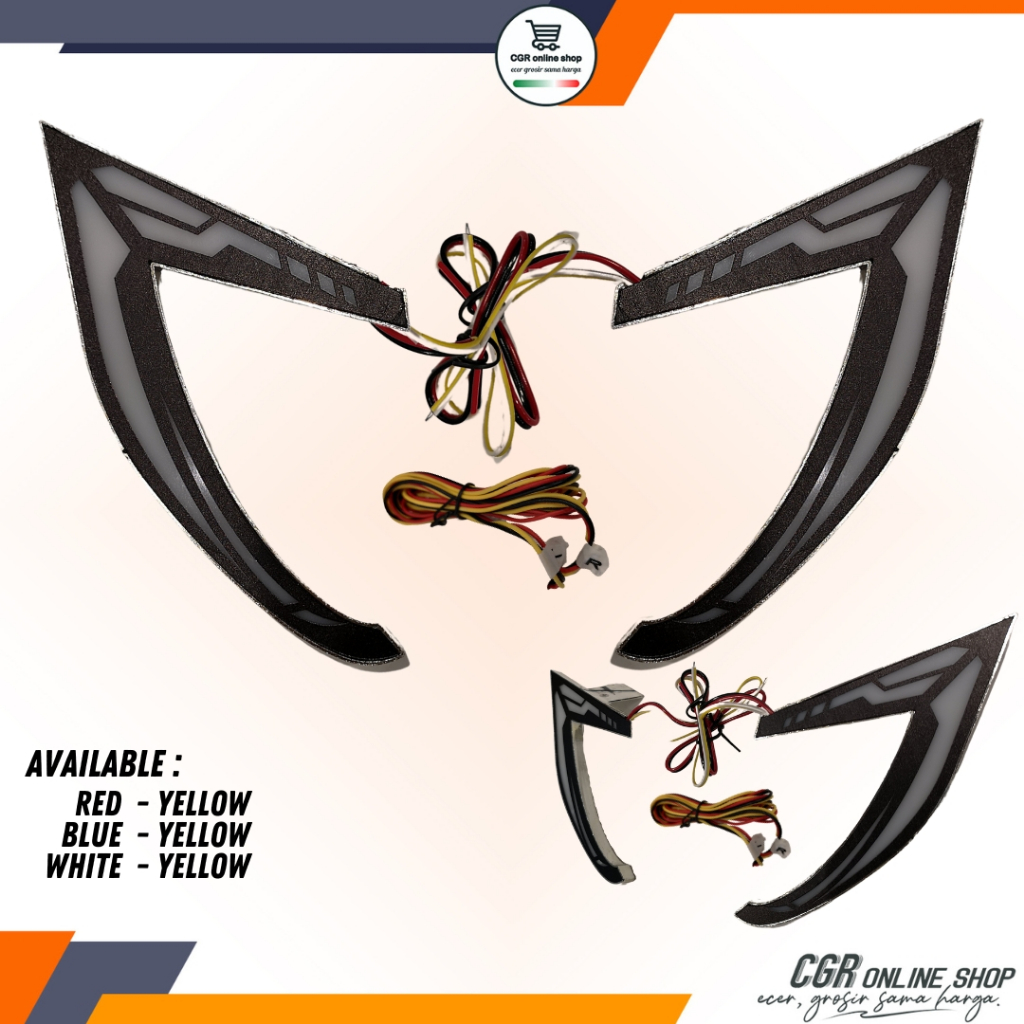 Lazy Eyes Led Nmax Old 2015-2019 Frame Lampu Alis mdl Audi