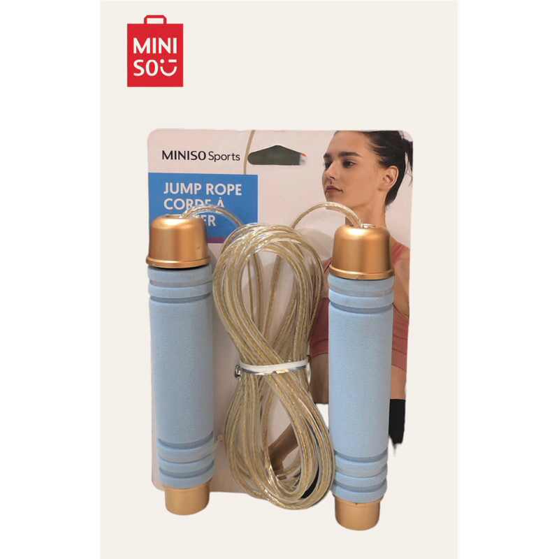 MINISO Jump Rope Lompat Tali Miniso Sport Alat Olahraga Lompat Tali Skipping miniso