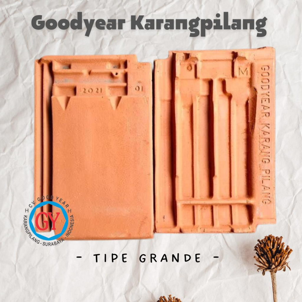 Genteng Karangpilang Goodyear Type GRANDE
