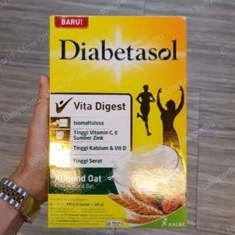 

Diabetasol susu nutrisi khusus diabetes ALMOND OAT 570gr