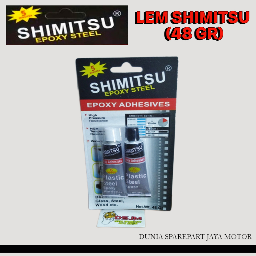 

LEM PLASTIC STEEL LEM CAMPUR PLASTIK STEEL SHIMITSU