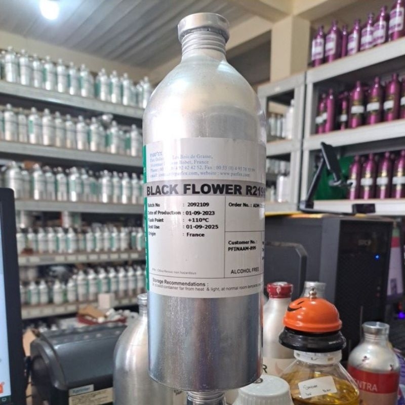 1kg black flower by parfex parfum bibit murni avril segel
