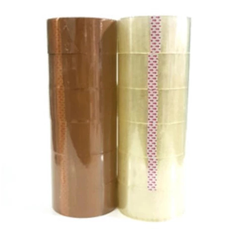 

LAKBAN BENING DAN COKLAT 2 INC UKURAN 44MMX100YARD 1 SLOP ISI 6 PCS