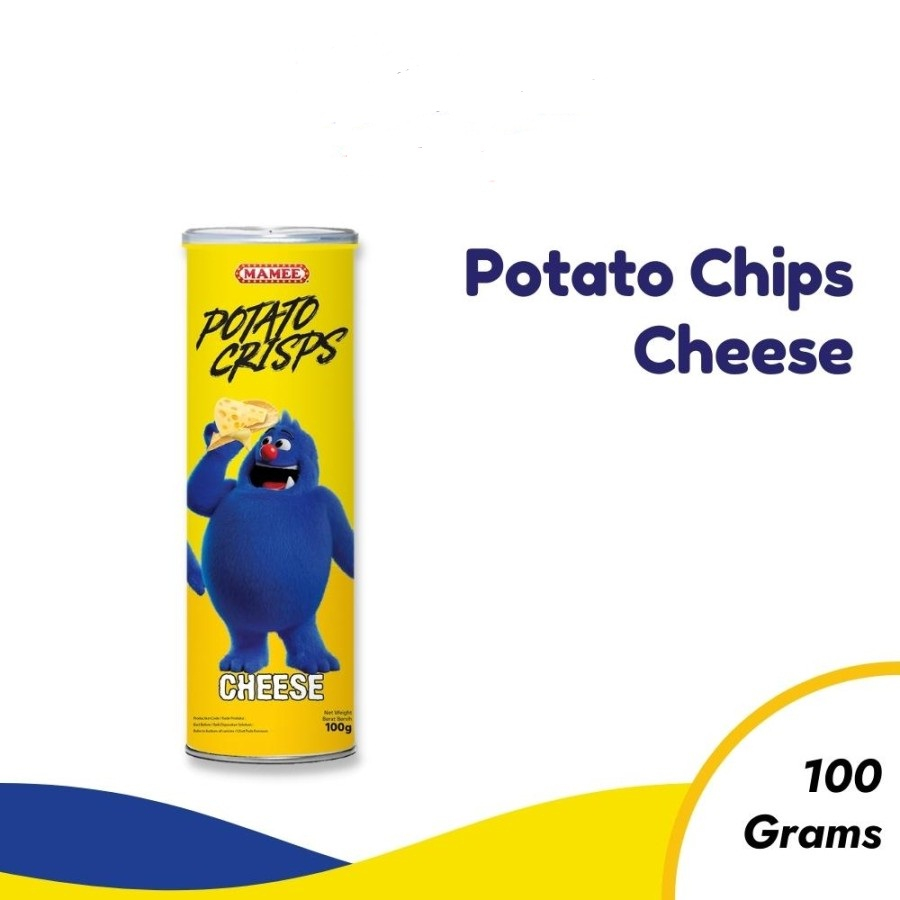 KERIPIK KENTANG KEJU MAMEE MONSTER POTATO CHIPS CRISPS CHEESE 80GR