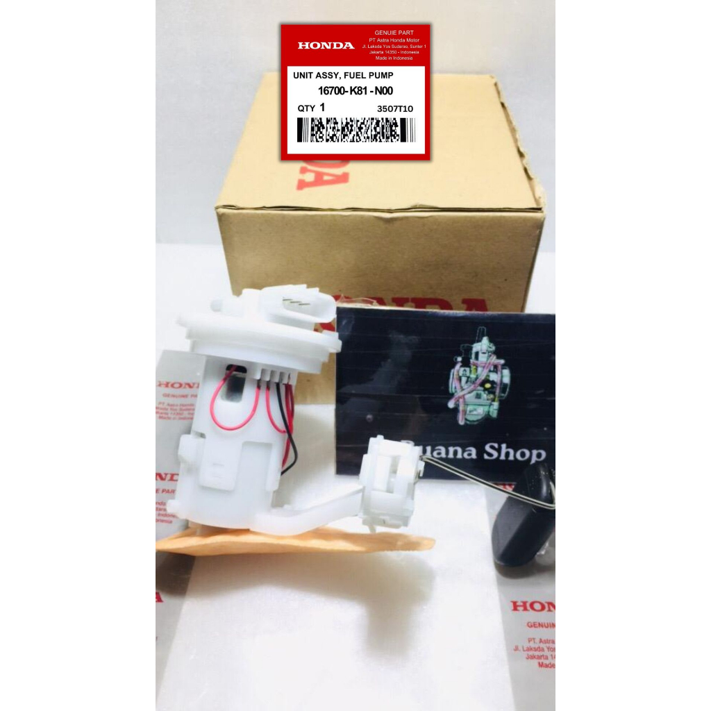 FUEL PUMP FULPAM POMPA BENSIN BEAT FI ESP SCOOPY FI ESP 2017 2018 2019 K81 K93 BARU GRESS HONDA