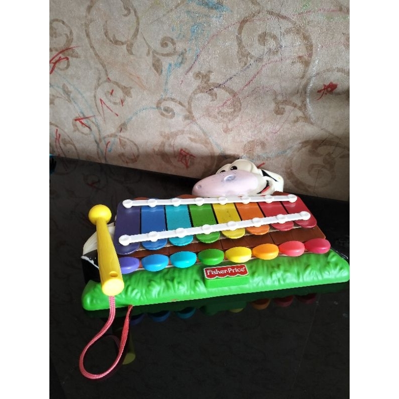 PRELOVED/SECOND/SEKEN/BEKAS XYLOPHONE PIANO FISHER PRICE