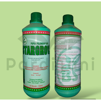 Pupuk Pelengkap Cair STARGROW || 750 ml (Nutrisi daun & buah)