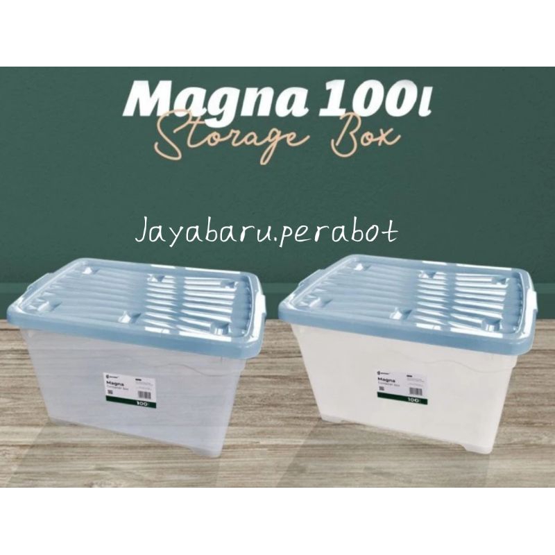 Box container 100Liter magna Gessler Transparan