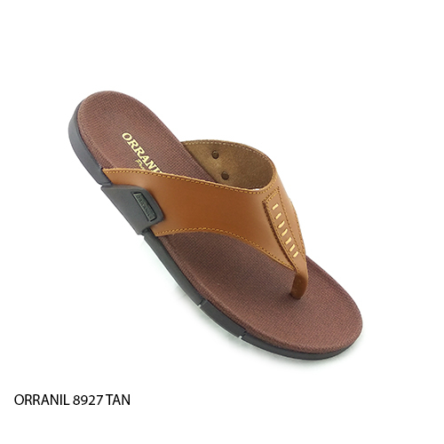 Sandal pria sandal sopan casual jepit kulit murah ORRANIL 8927