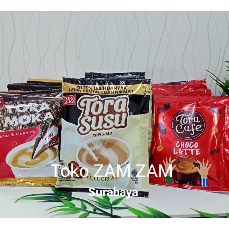 

TORA SUSU - TORA MOKA - TORA CAFE 1 Renceng isi 10 Sachet