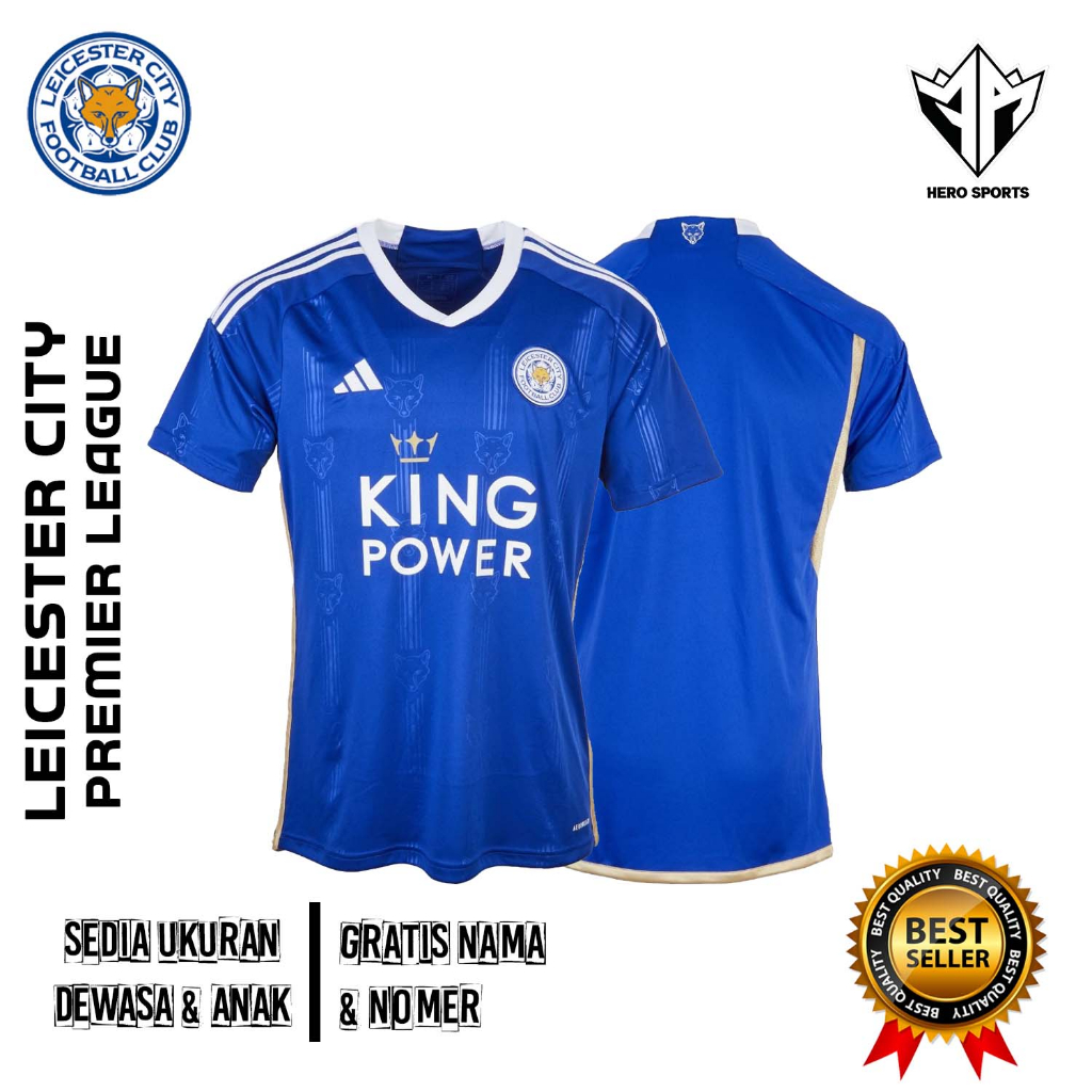 Jersey Leicester Edisi 2023/24 Full Printing Terbaru