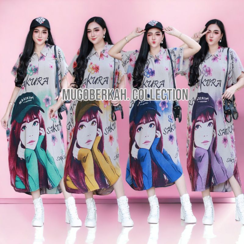 SAKURA DASTER VIRAL LD 120 BAHAN RAYON PREMIUM