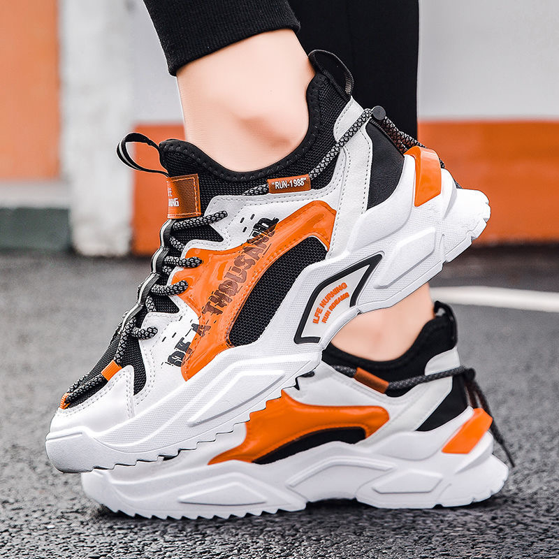 Panarybody Sepatu Sneakers Pria Model Kekinian Sporty Cowok Stylish Elegan Nyaman Dipakai Viral Terk