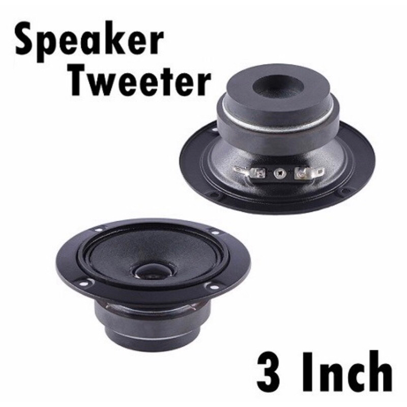 tweter speker 3inch doble magnet 8ohm