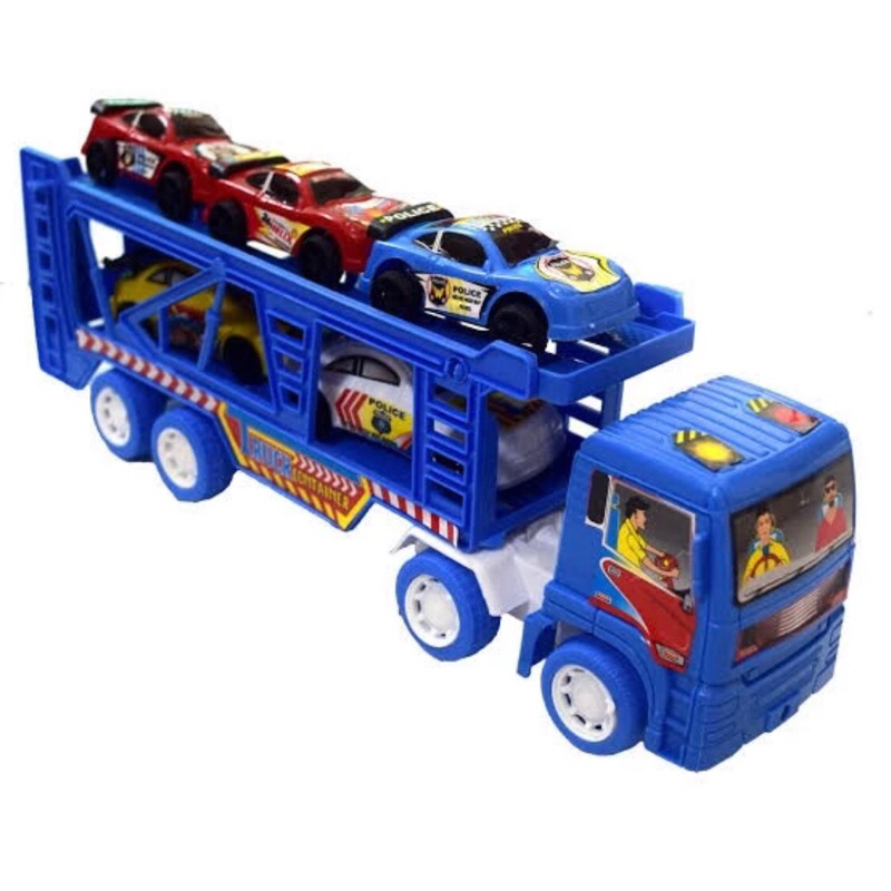 mainan mobil angkut sedan mobil kontainer truk mobil sedan