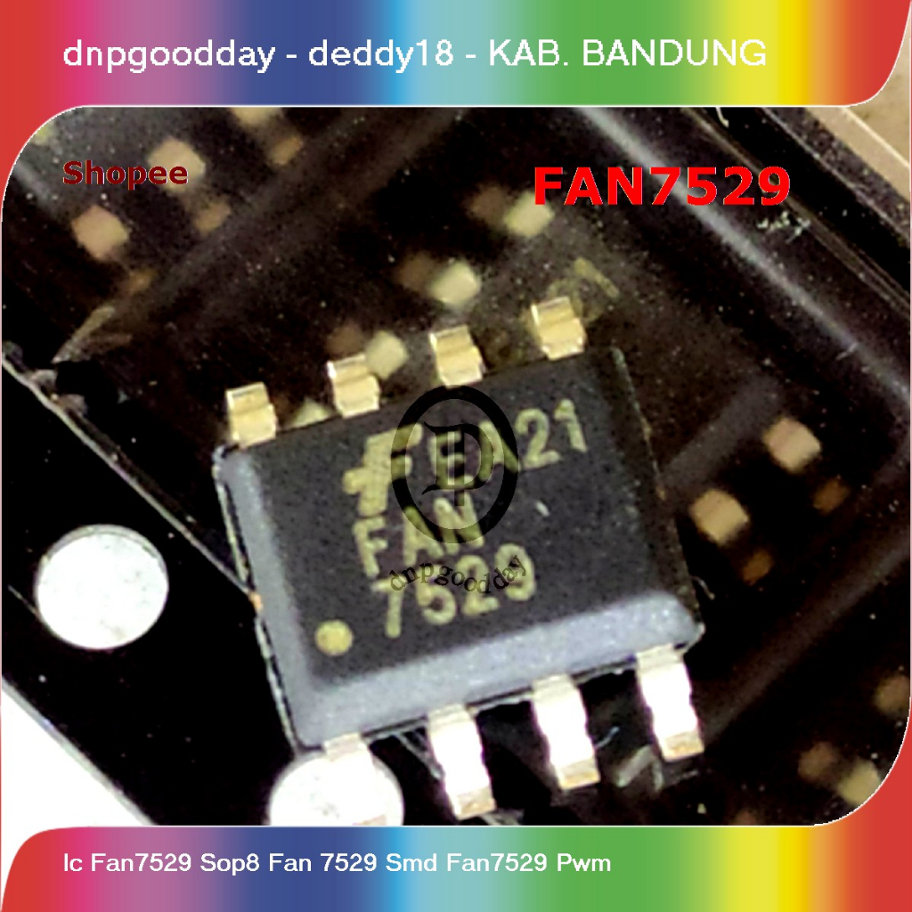 ic fan7529 sop8 fan 7529 smd fan7529 pwm