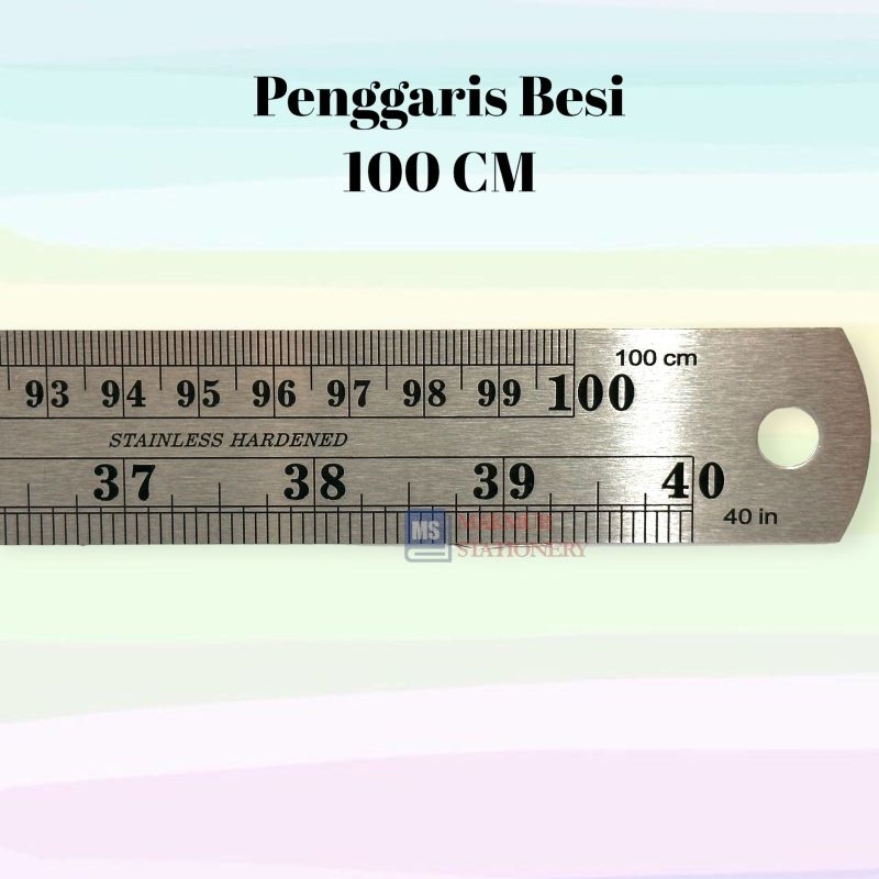 

Penggaris Besi/Mistar Besi Trifelo 100cm