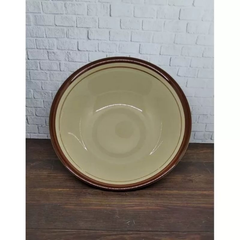 MANGKOK MAKAN BELING COKLAT 1 LUSIN MANGKOK KERAMIK BELING