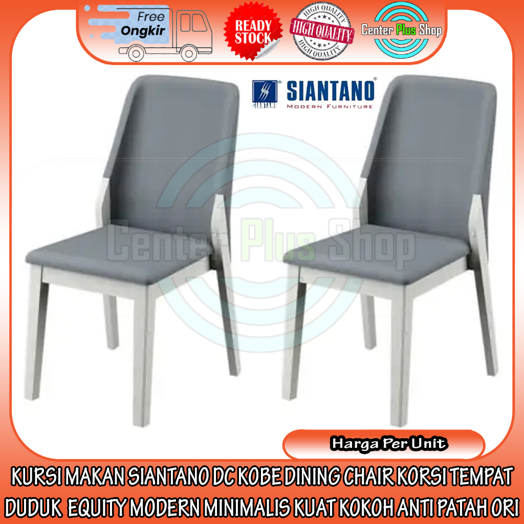 [KARGO] DINING CHAIR SIANTANO DC KOBE BANGKU KURSI MAKAN TEMPAT DUDUK SANDARAN JOK FURNITURE FURNITU